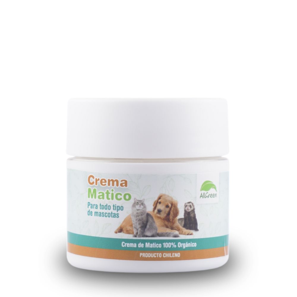 Crema cicatrizante de Matico para mascotas 60 ml