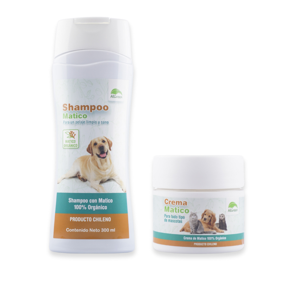 Pack: Shampoo Matico 300 ML + Crema de Matico 60 ML