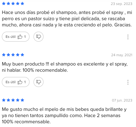 Pack: Shampoo de matico 300 ml + Spray de matico 150 ML