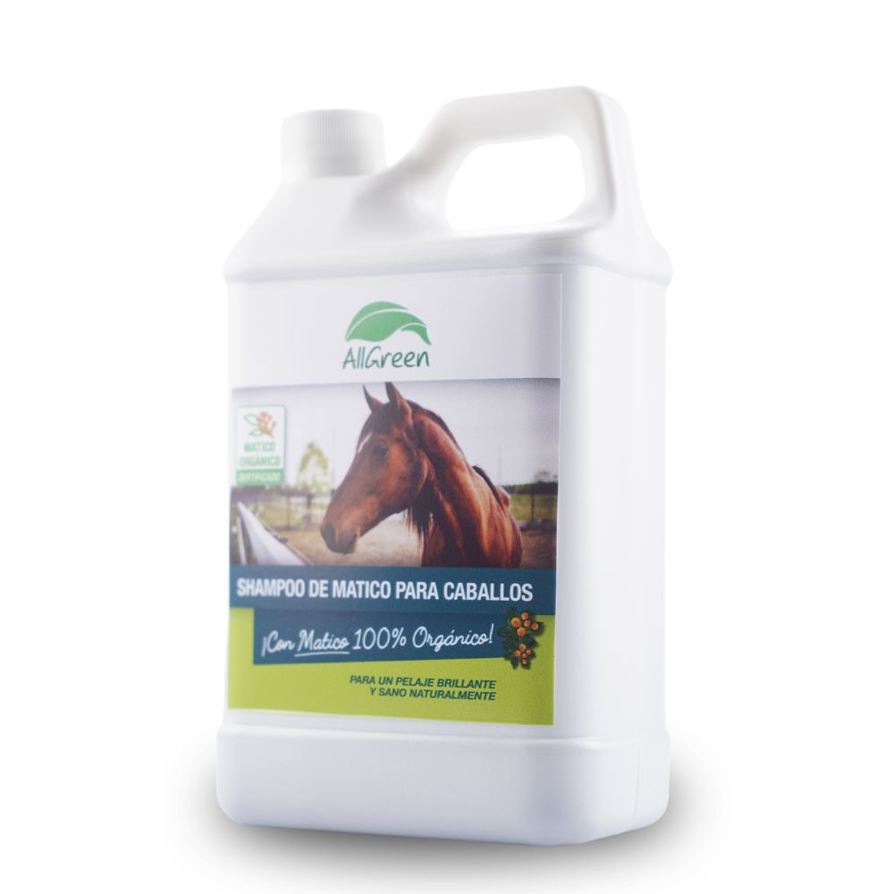 Shampoo de Matico para Caballos 1 litro
