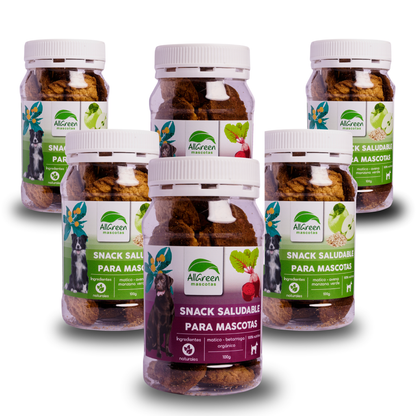 Pack: 6 Snacks Saludables (combínalos como quieras)