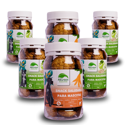 Pack: 6 Snacks Saludables (combínalos como quieras)