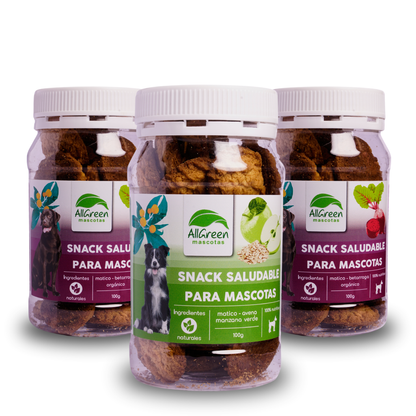 Pack: 3 Snacks Saludables (combínalos como quieras)