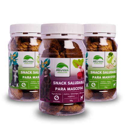 Pack: 3 Snacks Saludables (combínalos como quieras)