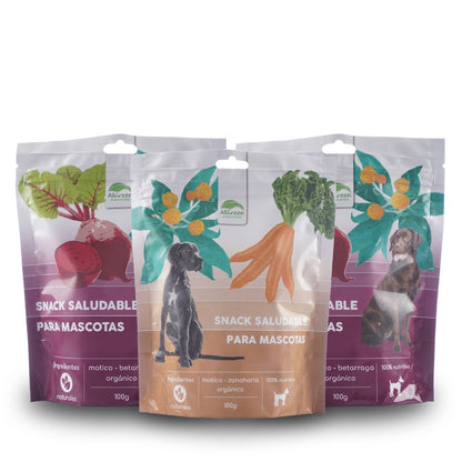 Pack: 3 Snacks Saludables (combínalos como quieras)