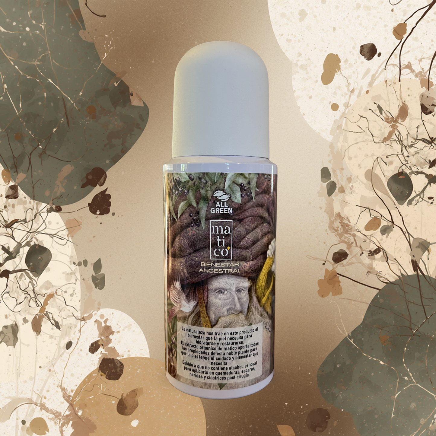 Spray de Matico Orgánico AllGreen Dermocosmetica